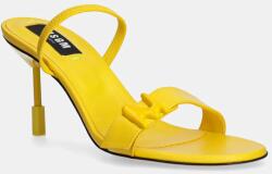 MSGM sandale de piele PPYA-OBD3CS_11X