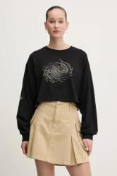 Vans longsleeve din bumbac PPYA-BUD087_99X (VN000MDBBLK1)