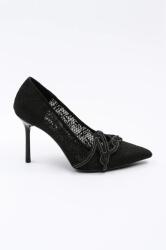 Karl Lagerfeld pantofi cu toc SARABANDE culoarea negru, KL30919S PPYA-OBD0GC_99X (KL30919S.S0X)