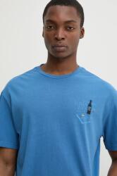 Solid tricou din bumbac ORVAL MPYA-TSM00A_54X (21108505.184041)