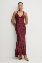 GUESS rochie MILANA culoarea bordo, maxi, mulată, 5RGK44 6111A PPYA-SUD0U7_93X (5RGK44.6111A)