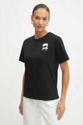 Karl Lagerfeld tricou din bumbac IKON 99KK-BUD07Y_99X (A1W17100)
