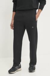 HUGO pantaloni de trening culoarea negru, neted, 50530193 PPYA-SPM01N_99X (50530193)