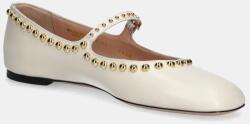 Bally balerini de piele PPYA-OBD3WH_01X