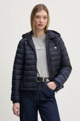 Guess Jeans geaca culoarea albastru marin, de tranzitie, W5RL99 WHAB2 PPYA-KUD036_59A (W5RL99.WHAB2)
