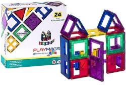 Playmags Mágneses csempe 3D Playmags 162 - 24 db-os készlet