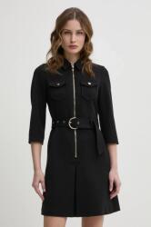 Morgan rochie RABIKA culoarea negru, mini, evazată, RABIKA PPYA-SUD1PM_99X (RABIKA)