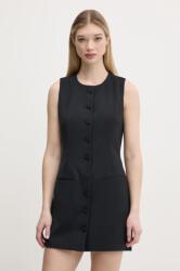 Abercrombie & Fitch rochie culoarea negru, mini, dreaptă, KI159-5575 PPYA-SUD22L_99X (KI159.5575.900)