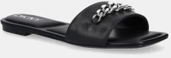 DKNY slapi de piele Dania PPYA-KLD0RT_99X (K1544758.BLK)