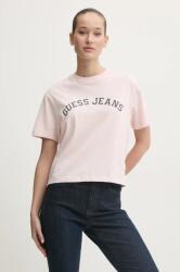 Guess Jeans tricou din bumbac PPYA-TSD03D_03X (W5RI41.K8HM0)