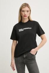 Karl Lagerfeld Jeans tricou pentru femei, din bumbac PPYA-TSD03Y_99X (A1W17005)