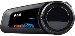 Fodsports FX6 motorkerékpár intercom (fekete)