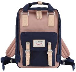 Himawari 188L 14´´ laptop hátizsák tengerészkék és rózsaszín (188L-54)