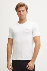HUGO tricou din bumbac 3-pack barbati, culoarea alb, cu imprimeu, 50532811 PPYA-TSM021_00X (50532811)