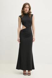 Bardot rochie culoarea negru, maxi, evazată, 59758DB PPYA-SUD0L0_99X (59758DB)