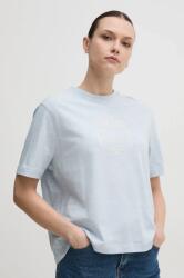 Tommy Hilfiger tricou din bumbac femei, WW0WW45525 PPYA-TSD1GG_05X (WW0WW45525)