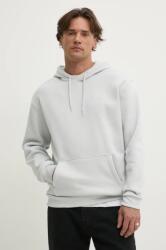 Hollister Co Hollister Co. bluza barbati, culoarea gri, cu glugă, neted, KI322-5034 PPYA-BLM0WS_09X (KI322.5034.110)