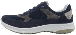 Grisport Pantofi barbati, Grisport, 886502-44117V2-Albastru, casual, piele naturala, cu talpa groasa, albastru (Marime: 45)
