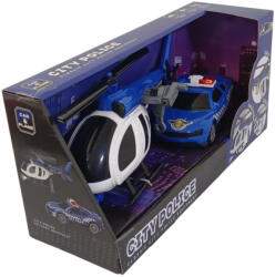  Városi helikopter és rendőrautó szett (ST7353)