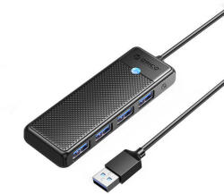ORICO 4 portos USB3.0 HUB (PAPW4A-U3-015-BK) (PAPW4A-U3-015-BK)