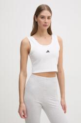 adidas top Essentials női, fehér, JD0545 - fehér L