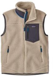 Patagonia Classic Retro-X Vest Men Vesta Patagonia Natural w/Smolder Blue M