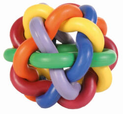 TRIXIE Játék Gumi Csomós Labda 10cm (32622) - webshop
