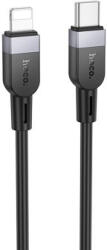 hoco. X109 Energy Pd Silicone Usb Type-c / Lightning Kábel Pd 27w 2 Méter Fekete