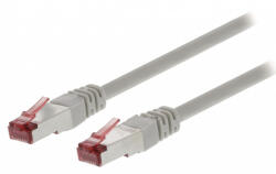 Nedis SFTP Kábel - Cat6 - Patch - Szürke - 0.5m (CCGL85220GY05)