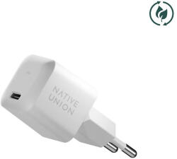 Native Union Fast GaN hálózati gyorstöltő, PD 30W, USB-C, fehér (FAST-PD30-2-WHT-EU)