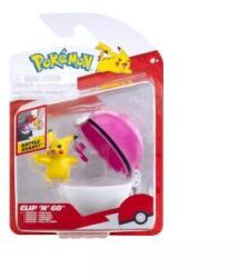 Pokémon : Clip 'N Go figuracsomag - Pikachu Love Ball