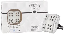 Maison Berger Paris Set odorizant masina Maison Berger Cosy + rezerva ceramica Musc Cocoon (007799) - sensodays