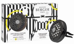 Maison Berger Paris Set odorizant masina Maison Berger Illusion Noir + rezerva ceramica Terre Sauvage (007696)