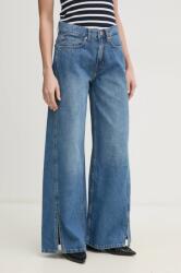 Pepe Jeans farmer WIDE LEG JEANS MW SLIT női, PL205001 - kék 27/30