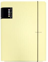 PASTELINi Füzetbox PASTELINI A/4 műanyag sárga (7-33119) - vectraline
