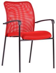 Office Pro Scaun de conferinta ergonomic OfficePro Triton Black Culoare: roșu