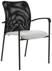 Office Pro Scaun de conferinta ergonomic OfficePro Triton Black SL Culoare: gri