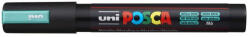 uni Dekormarker 1, 8-2, 5mm, Uni Posca PC-5M metál zöld (58541) - cartridge