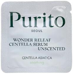 PURITO Wonder Releaf Centella Serum Unscented (sample) - Illatmentes Centella Asiatica Kivonatot Tartalmazó Szérum 1ml (sample)