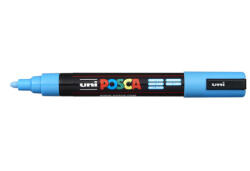 uni Dekormarker UNI POSCA PC-5M világoskék (2UPC5MVK) - cartridge