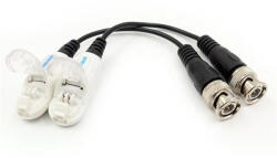 WALISEC HDVB03AC BNC-UTP(sorkapocs gyorscsatlakozó) átalakító/balun, max 5MP, 2db/csomag, AHD/CVI/TVI kamerákhoz (WS-HDVB03AC) - shop
