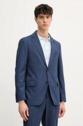 Tommy Hilfiger gyapjú kabát - sötétkék 48