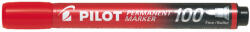 Pilot Permanent Marker 100 Kerek Piros (AAA721)