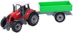 Wiky Traktor fém burkolattal 18cm - piros