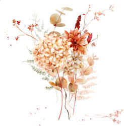 Ti-Flair Szalvéta 33 x 33 cm 3 Rétegű 20 lap/Csomag Spicy Colour Bouquet (AAC665)