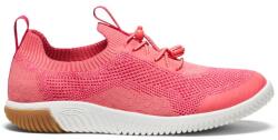 KEEN Fete adidași desculți compromis KEEN KNX KNIT LACE YOUTH dubarry/star white - 36