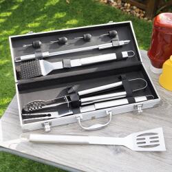 The Source Set de Accesorii pentru Grătar în Servietă de Aluminiu