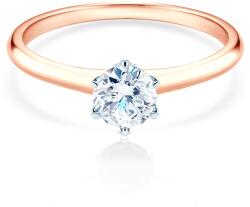 SAVICKI Inel de logodnă The Journey: aur bicolor, diamant cultivat în laborator - savicki - 4 111,00 RON