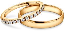 SAVICKI VerigheteThe Light: aur, diamante de laborator, semicirculare, 1, 5 mm și 3, 5 mm