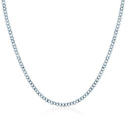 SAVICKI Lanț Savicki 2, 5 mm: aur alb 585, armură - savicki - 4 411,00 RON